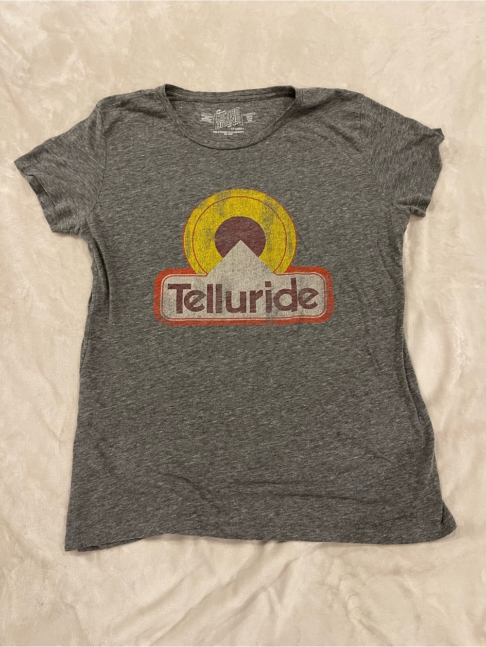 Original Retro Brand Telluride Colorado Graphic Tee Women’s XL